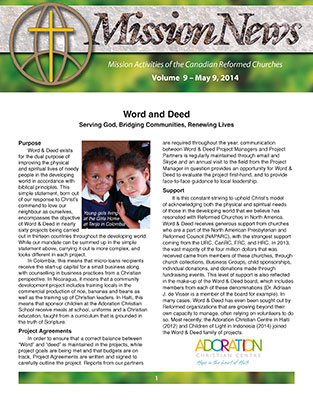 Download Mission News Volume 9 - May 9, 2014